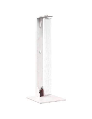 Doccia da esterno 214,5 cm Bianco