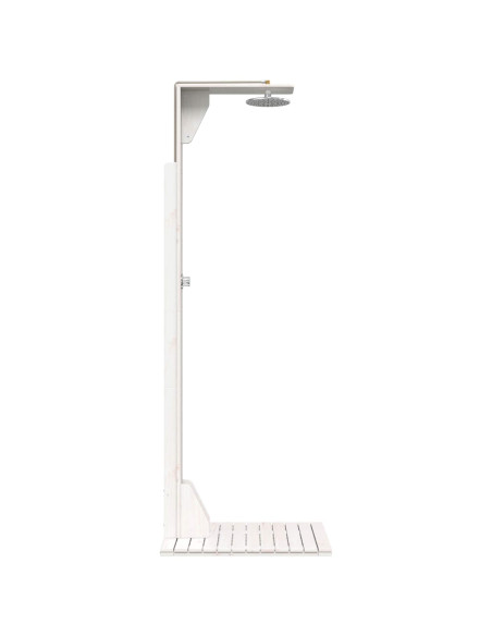 Doccia da esterno 214,5 cm Bianco