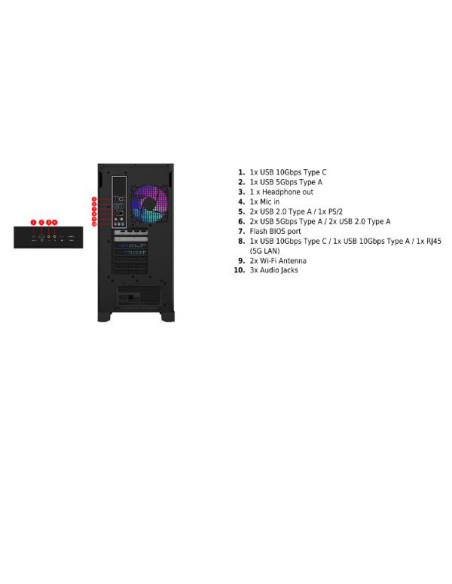 MPG INFINITE X3 AI 2NVV7-1052