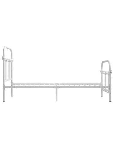 Giroletto Bianco in Metallo 90x200 cm