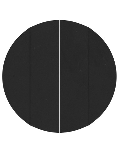 Telo per Fondo Piscina Nero Ø 428 cm Tessuto Non Tessuto