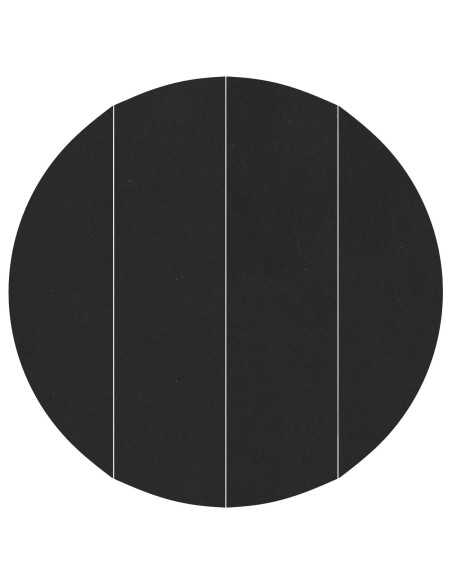 Telo per Fondo Piscina Nero Ø 428 cm Tessuto Non Tessuto