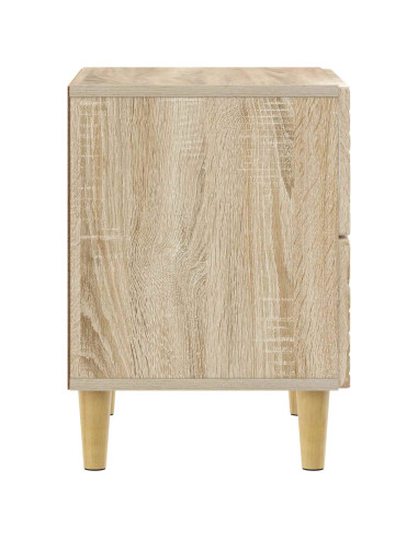 Comodino 2 pcs Rovere Sonoma 43 x 34,5 x 48 cm