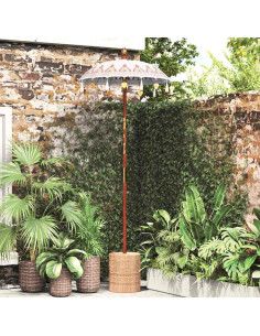 Parasol Balinese Crema 125 x 125 x 260 cm