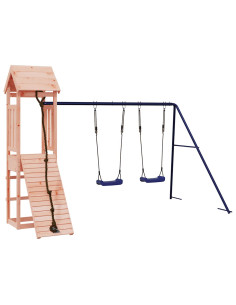 Set da Gioco da Esterno in Legno Massello di Douglas 2