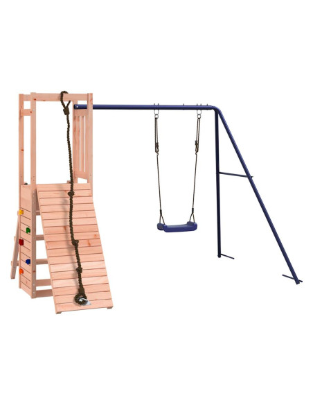Set da Gioco da Esterno in Legno Massello di Douglas
