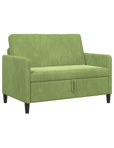 Divano con Storage Verde chiaro 122 x 78 x 87 cm Poliestere 2