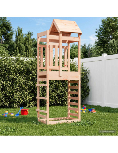 Torre da Gioco Marrone 52,5 x 85 x 238 cm Legno Douglas Solido