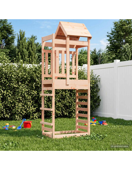 Torre da Gioco Marrone 52,5 x 85 x 238 cm Legno Douglas Solido