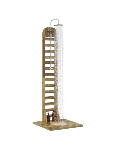 Doccia da esterno 223 cm Naturale