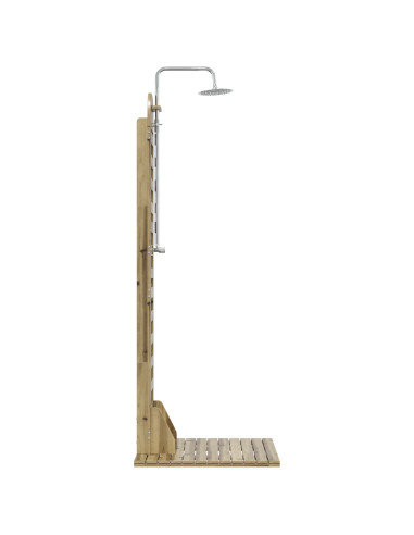 Doccia da esterno 223 cm Naturale