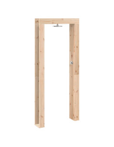Doccia da esterno 226 cm Legno massello di pino e acciaio inox 2