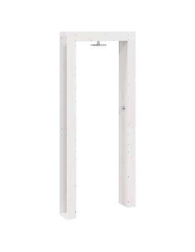Doccia da esterno 226 cm Legno massello di pino e acciaio inox