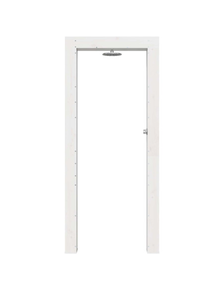 Doccia da esterno 226 cm Legno massello di pino e acciaio inox