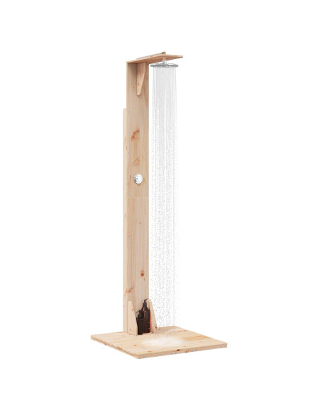 Doccia da esterno 214,5 cm Naturale