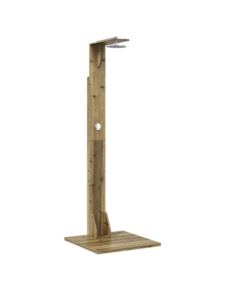 Doccia da esterno 214,5 cm Naturale