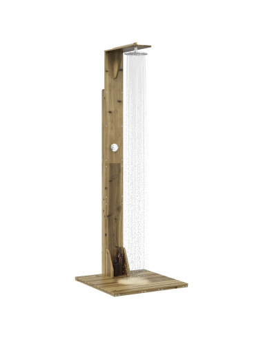 Doccia da esterno 214,5 cm Naturale