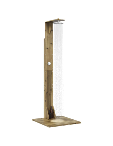 Doccia da esterno 214,5 cm Naturale