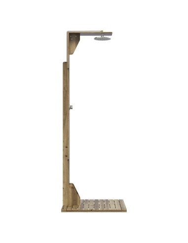 Doccia da esterno 214,5 cm Naturale