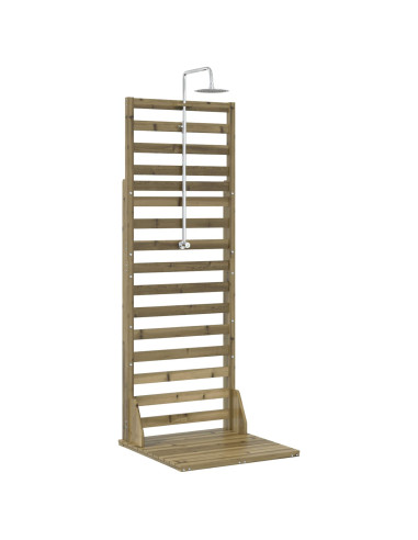 Doccia da esterno 225 cm Naturale
