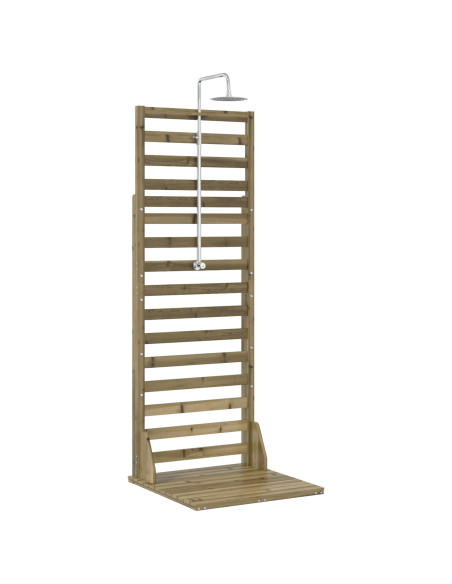 Doccia da esterno 225 cm Naturale