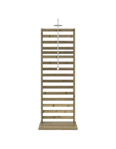 Doccia da esterno 225 cm Naturale