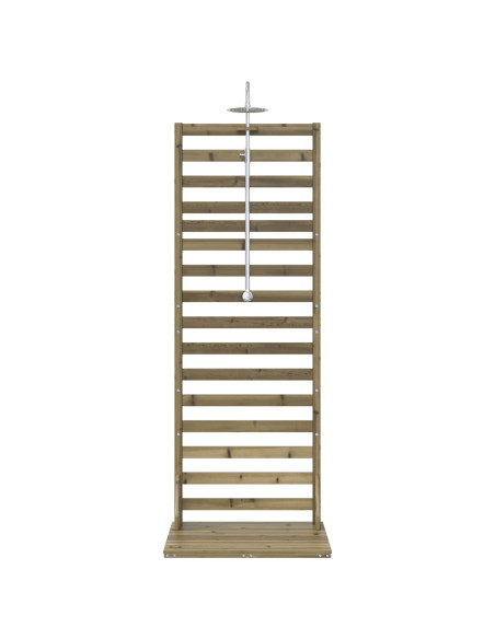 Doccia da esterno 225 cm Naturale