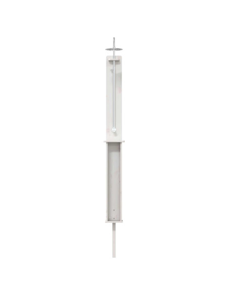 Doccia da esterno 246 cm Legno massello di pino e acciaio inox