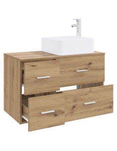 Set di mobili per il bagno 2 pcs Rovere Artigianale 2