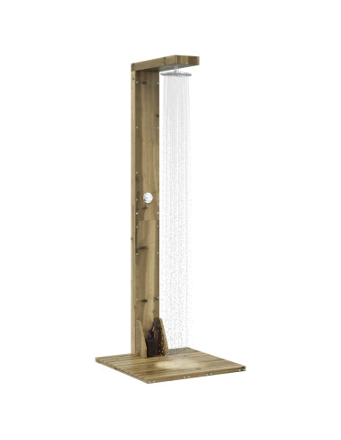 Doccia da esterno 210 cm Naturale