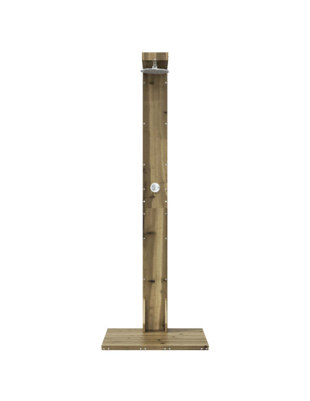 Doccia da esterno 210 cm Naturale