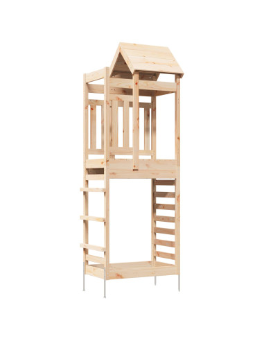 Torre da Gioco Marrone 52,5 x 85 x 238 cm Pino massello