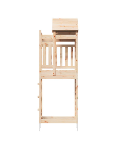 Torre da Gioco Marrone 52,5 x 85 x 238 cm Pino massello
