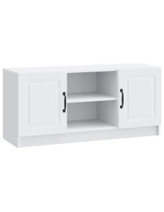Mobile TV Bianco 102 x 34,5 x 47 cm Legno ingegnerizzato