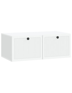 Mobile Porta TV da Muro Bianco 78,5 x 41 x 30 cm