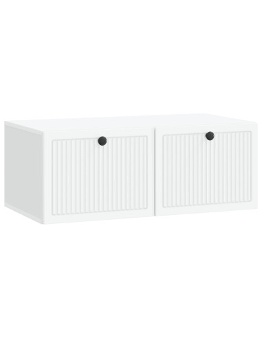 Mobile Porta TV da Muro Bianco 78,5 x 41 x 30 cm
