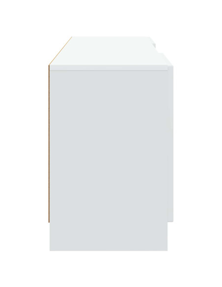 Mobile TV Bianco 150 x 31 x 47 cm Legno ingegnerizzato