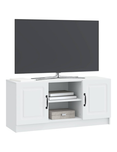 Mobile TV Bianco 102 x 34,5 x 47 cm Legno ingegnerizzato