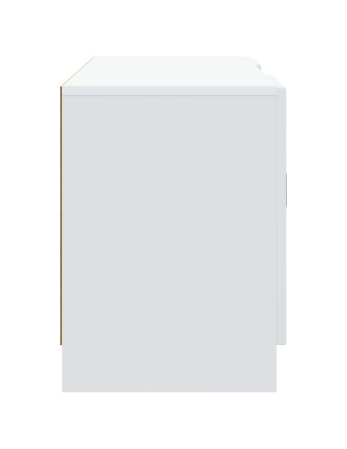 Mobile TV Bianco 102 x 34,5 x 47 cm Legno ingegnerizzato