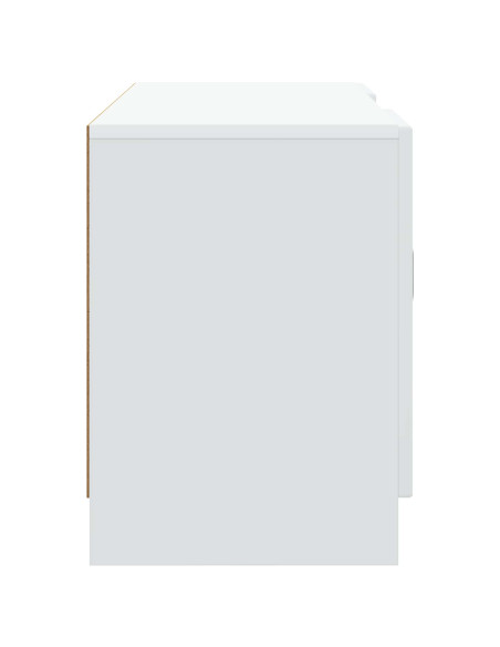 Mobile TV Bianco 102 x 34,5 x 47 cm Legno ingegnerizzato