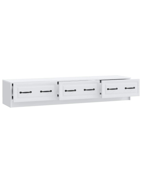 Mobile TV Bianco 147 x 34,5 x 27 cm Legno ingegnerizzato