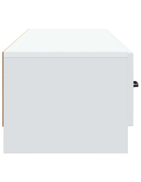 Mobile TV Bianco 147 x 34,5 x 27 cm Legno ingegnerizzato