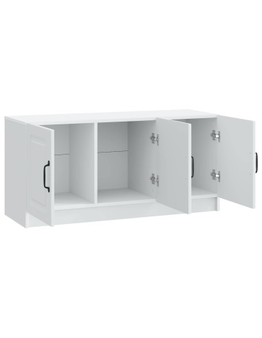 Mobile TV Bianco 99 x 34,5 x 47 cm Legno ingegnerizzato