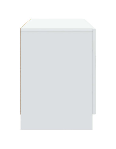 Mobile TV Bianco 99 x 34,5 x 47 cm Legno ingegnerizzato