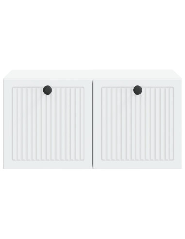 Mobile Porta TV da Muro Bianco 59,5 x 41 x 30 cm
