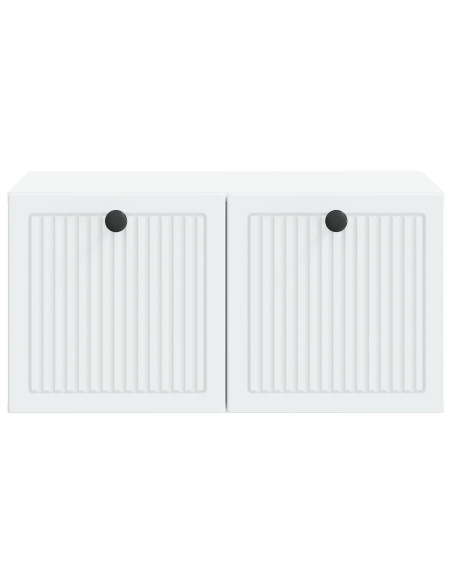 Mobile Porta TV da Muro Bianco 59,5 x 41 x 30 cm