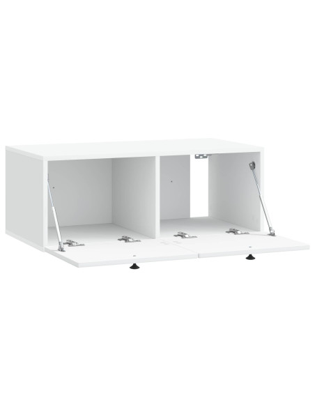 Mobile Porta TV da Muro Bianco 78,5 x 41 x 30 cm
