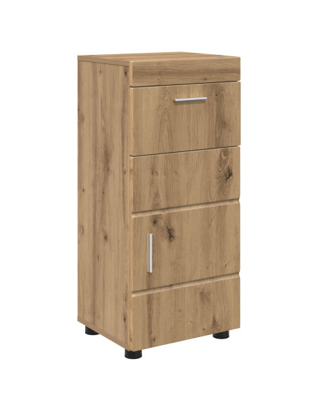 Set di Armadi da Bagno con cassetto TULUM Rovere artigianale