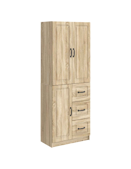 Set di armadi 2 pcs Rovere Sonoma Legno ingegnerizzato