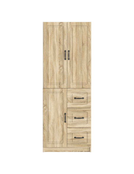 Set di armadi 2 pcs Rovere Sonoma Legno ingegnerizzato